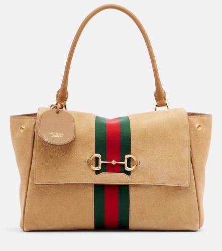 Gucci Sac Paparazzo Medium en daim - Gucci - Modalova