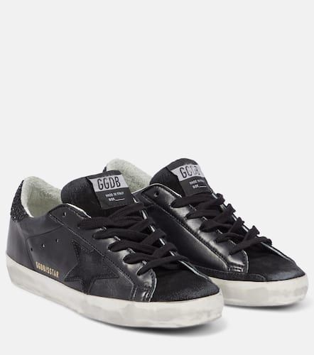 Baskets Super-Star en cuir - Golden Goose - Modalova
