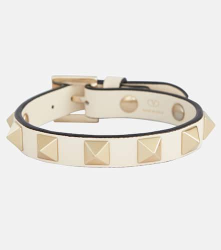 Bracelet Rockstud en cuir - Valentino Garavani - Modalova