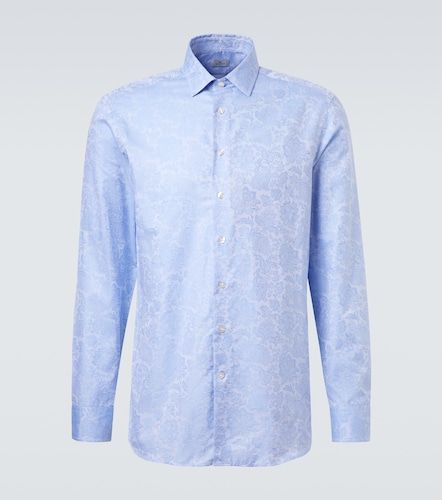 Chemise en jacquard de coton à fleurs - Etro - Modalova