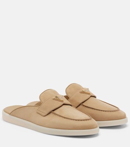 Prada Mules en daim - Prada - Modalova