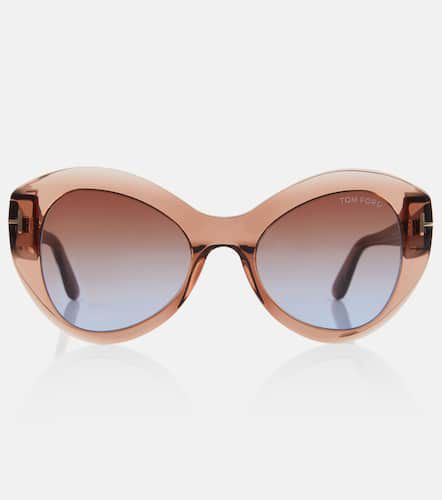 Lunettes de soleil rondes Guinivere - Tom Ford - Modalova