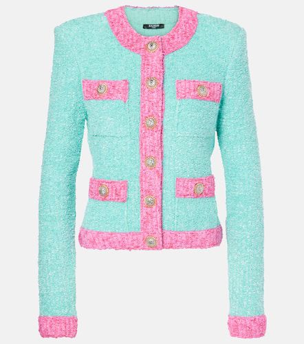 Balmain Blazer en maille - Balmain - Modalova