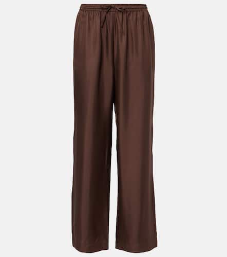 Pantalon ample Aurelia en crêpe - Asceno - Modalova