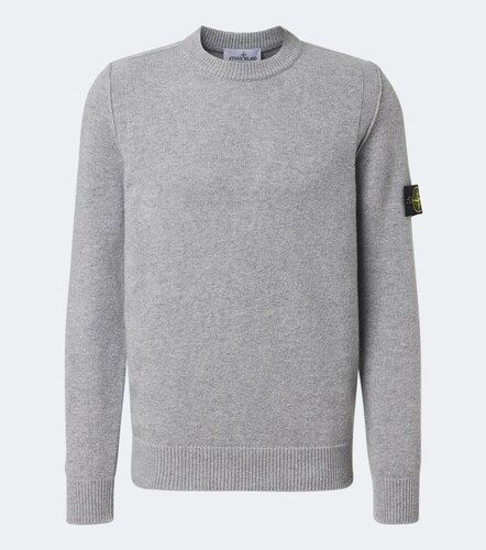 Pull Compass en laine mélangée - Stone Island - Modalova