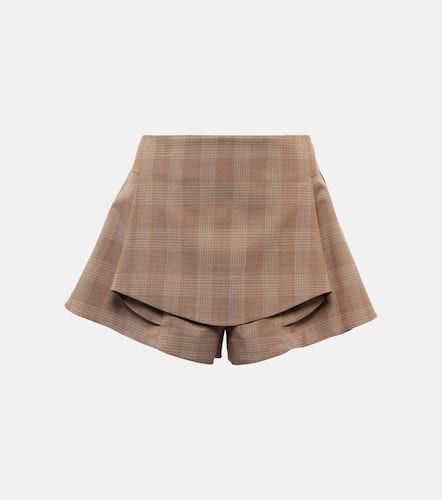 Short en laine mélangée à carreaux - Givenchy - Modalova