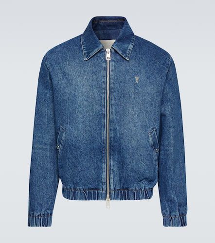 Veste bomber Ami de Cœur en jean - Ami Paris - Modalova