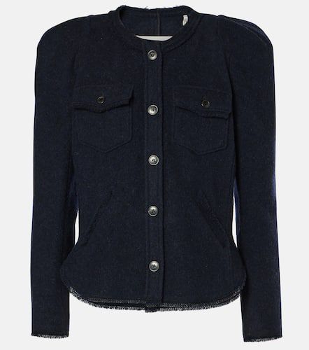 Veste Nelly en laine mélangée - Marant Etoile - Modalova