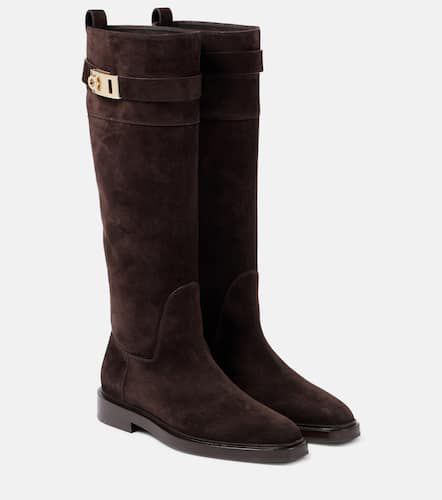 Ferragamo Bottes Hug en cuir - Ferragamo - Modalova