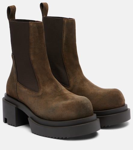 Bottines Chelsea Beatle en daim - Rick Owens - Modalova