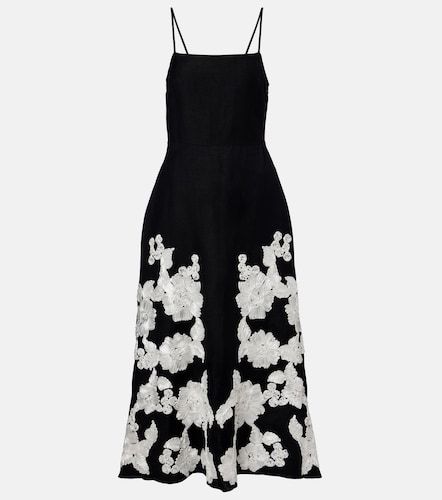 Robe midi Annabella en lin mélangé - Simkhai - Modalova