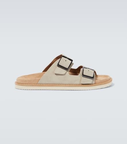 Sandales Washed en daim - Brunello Cucinelli - Modalova