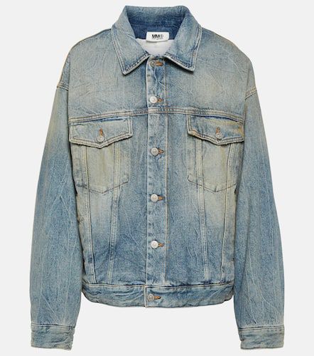 Veste matelassée en jean - MM6 Maison Margiela - Modalova