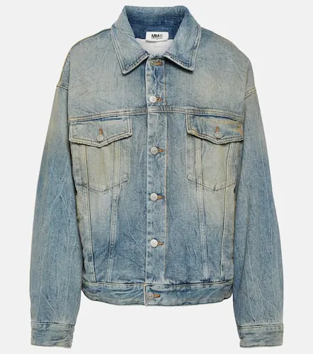 Veste matelassée en jean - MM6 Maison Margiela - Modalova