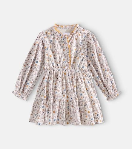 Robe Luisa en coton à fleurs - C'era Una Volta - Modalova