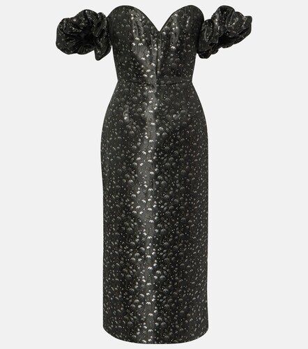 Robe midi Adelaide métallisée - Markarian - Modalova