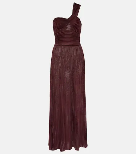 Robe longue Altura asymétrique en soie - Gabriela Hearst - Modalova