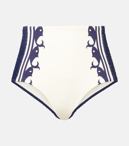 Alémais Culotte de bikini Marine imprimée - Alemais - Modalova