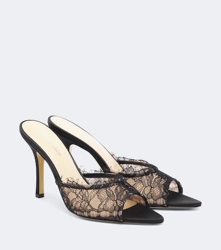 Mach & Mach Mules Devon en dentelle - Mach & Mach - Modalova
