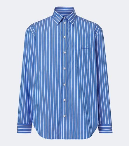 Chemise en coton à rayures - Balenciaga - Modalova