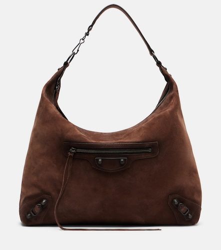 Cabas Le City Medium en daim - Balenciaga - Modalova