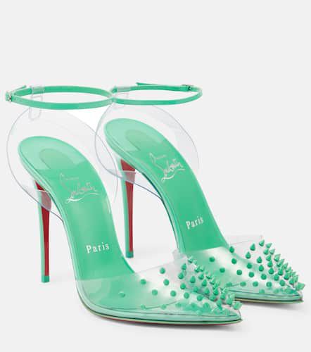 Escarpins Spikoo 100 en PVC et cuir - Christian Louboutin - Modalova