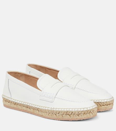 Mocassins espadrilles Lido en cuir - Gianvito Rossi - Modalova