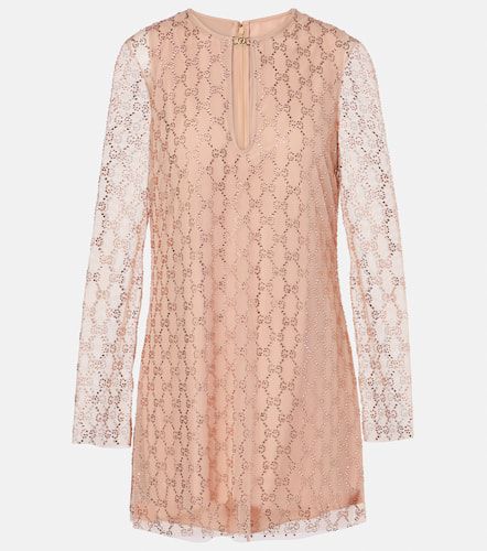 Gucci Robe GG Crystal en tulle - Gucci - Modalova