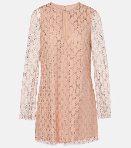 Gucci Robe GG Crystal en tulle - Gucci - Modalova