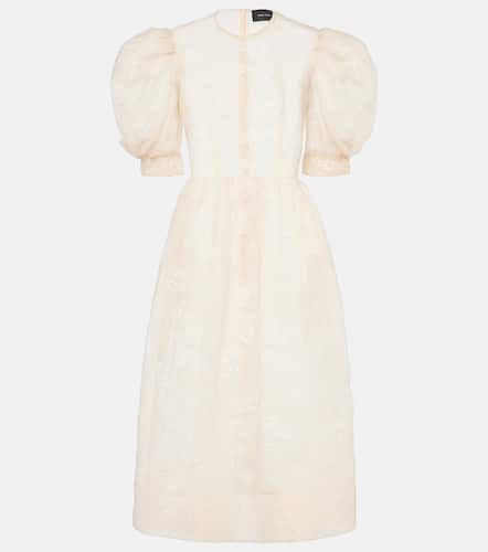 Simone Rocha Robe midi brodée - Simone Rocha - Modalova