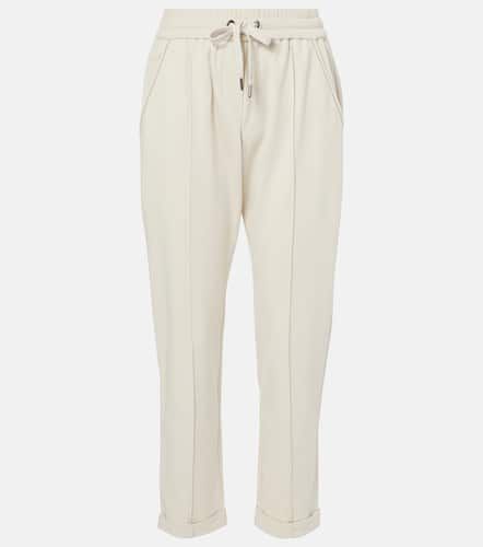 Pantalon de survêtement en coton - Brunello Cucinelli - Modalova