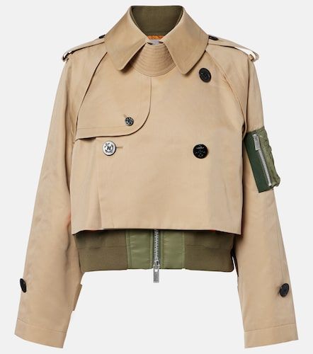 Veste bomber matelassée en coton mélangé - Sacai - Modalova