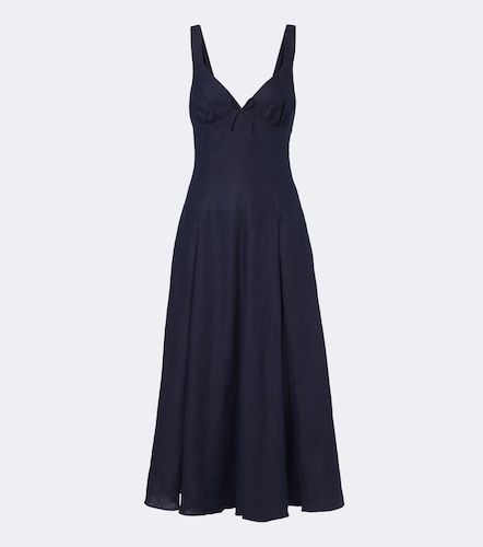 Faithfull Robe midi Adalee en lin - Faithfull - Modalova