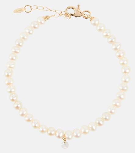Bracelet en perles, or et diamant - Persée - Modalova