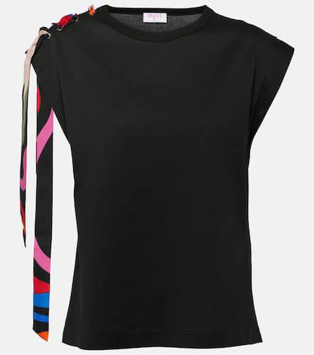 Pucci T-shirt en coton et soie - Pucci - Modalova