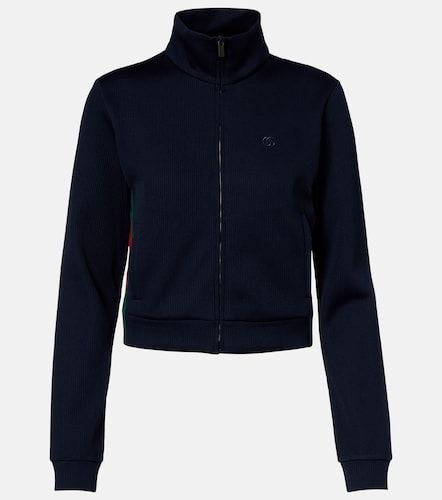 Gucci Sweat-shirt zippé Web Stripe - Gucci - Modalova