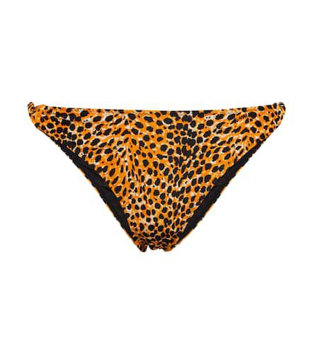 Culotte de bikini à motif léopard - Ganni - Modalova