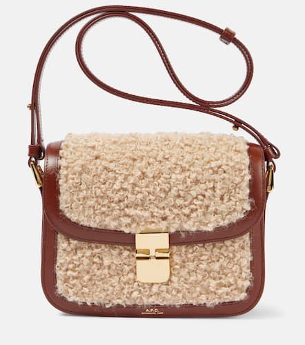 Sac Grace Small en shearling synthétique - A.P.C. - Modalova