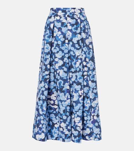 Erdem Jupe midi plisse en coton - Erdem - Modalova