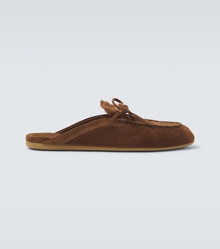 Miu Miu Mules en daim - Miu Miu - Modalova