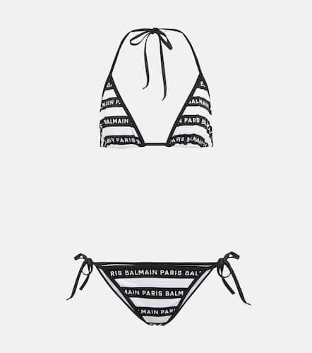 Balmain Bikini à logo - Balmain - Modalova