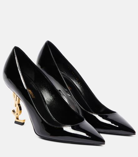 Escarpins Opyum 85 en cuir verni - Saint Laurent - Modalova