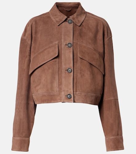 Veste courte Monili en daim - Brunello Cucinelli - Modalova