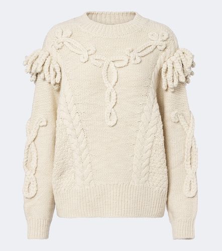 Pull Katria en laine mélangée à franges - Marant Etoile - Modalova
