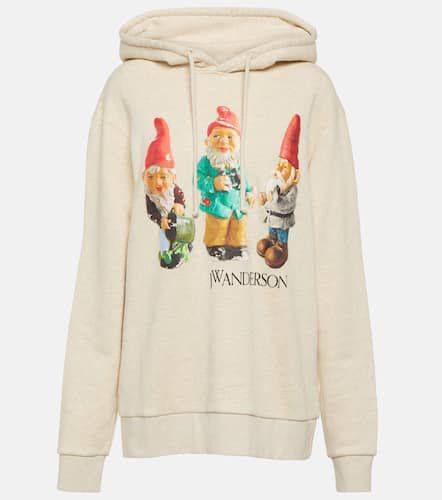 Sweat-shirt à capuche Gnome Trio en coton - JW Anderson - Modalova