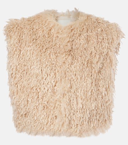 Veste sans manches Florana en shearling synthétique - Isabel Marant - Modalova