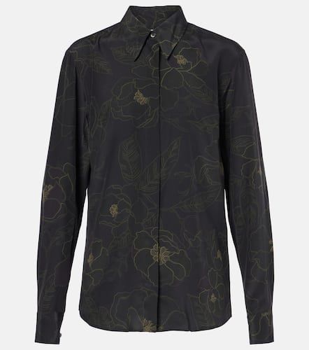 Chemise en soie à fleurs - Dries Van Noten - Modalova