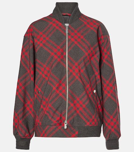 Veste bomber Check - Burberry - Modalova