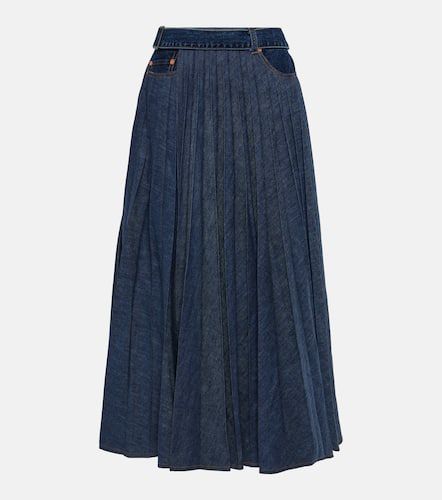 Sacai Jupe midi en jean - Sacai - Modalova