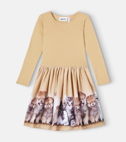 Robe Casie Warm imprimée en coton mélangé - Molo - Modalova